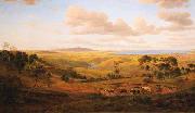 Eugene Guerard View of Geelong oil painting reproduction